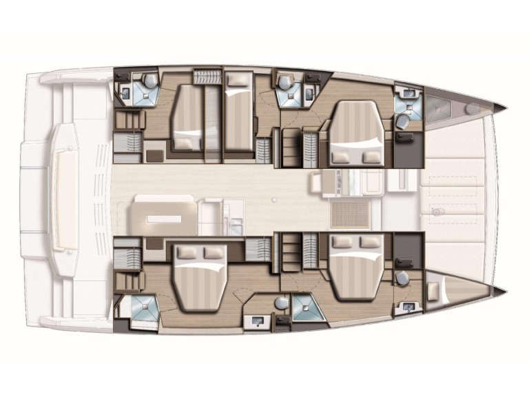 Hire Catamaran with or without skipper Bali Catamarans Olbia
