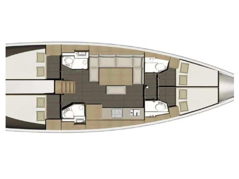 Yacht hire Olbia cheap Dufour 460 Grand Large