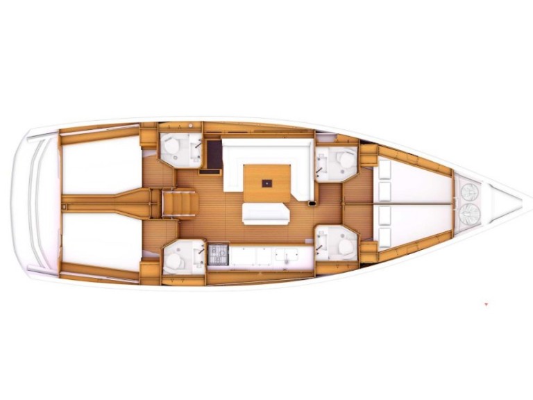 Hire Sailboat with or without skipper Jeanneau Lefkáda