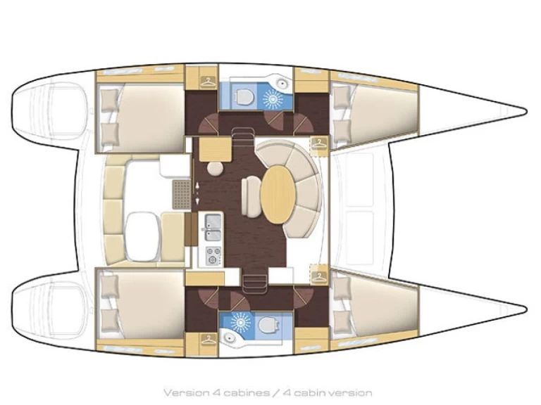 Yacht charter Alimos - Lagoon Lagoon 380 on SamBoat