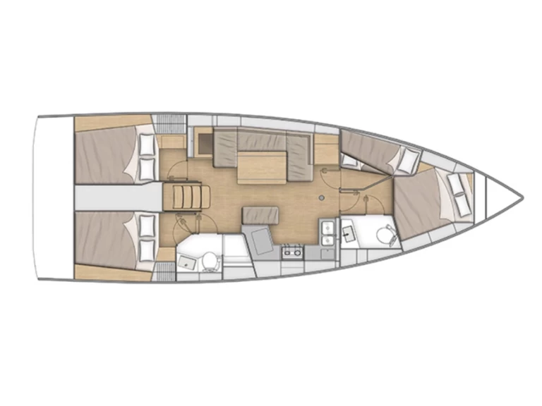 Bénéteau Oceanis 40.1 charter bareboat or skippered in  Castiglioncello