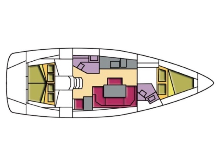 Hire Sailboat with or without skipper Bavaria Cugnana Verde