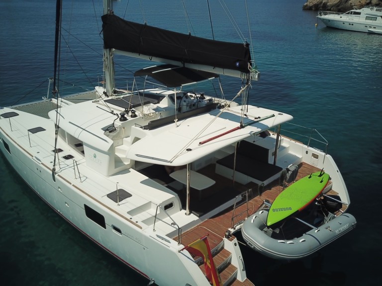 Lagoon Lagoon 450 F charter bareboat or skippered in  Ibiza Town