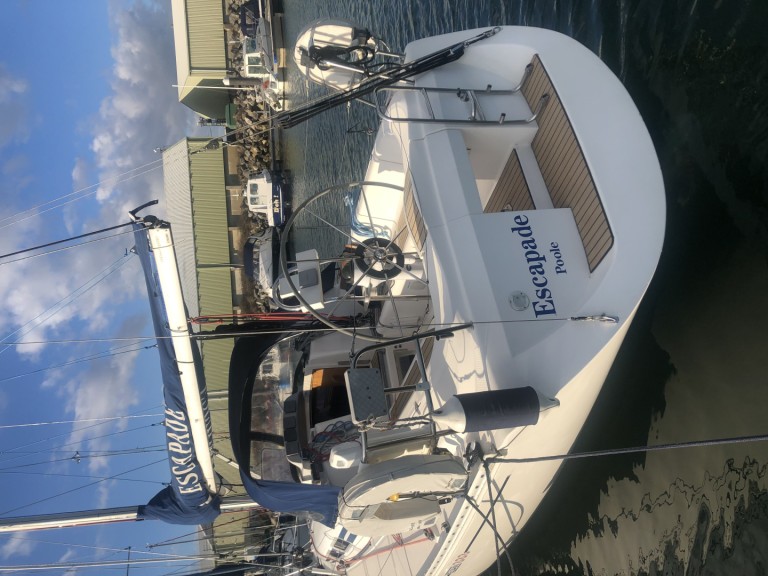 Elan Elan 333 charter bareboat or skippered in  Poole