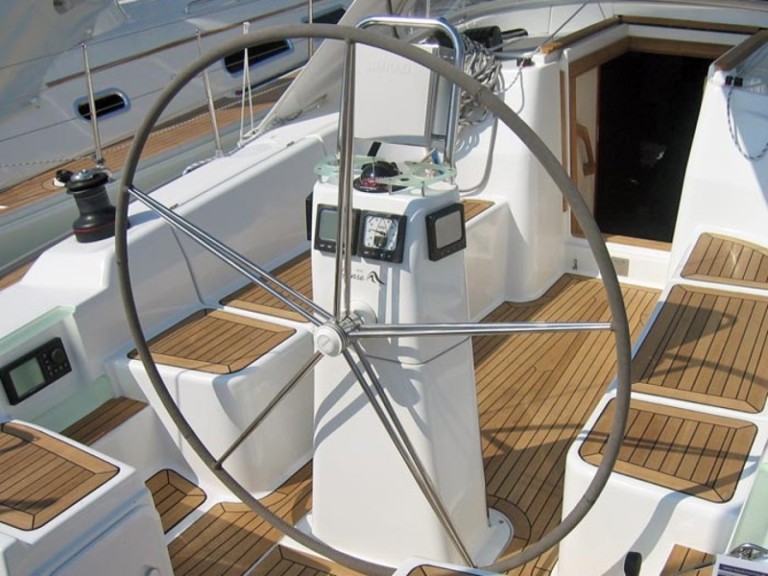 Hanse Hanse 370 charter bareboat or skippered in  Salivoli