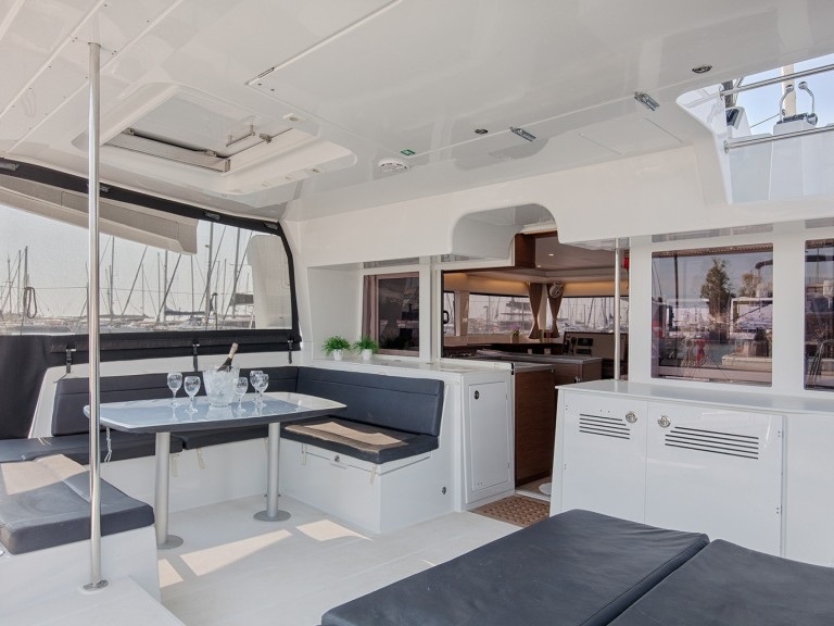 Lagoon Lagoon 450 F charter bareboat or skippered in  Alimos
