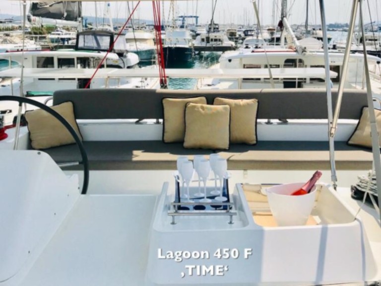 Lagoon Lagoon 450 F charter bareboat or skippered in  Sukošan
