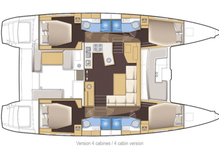 Charter a Lagoon Lagoon 450 F in Sukošan on Samboat