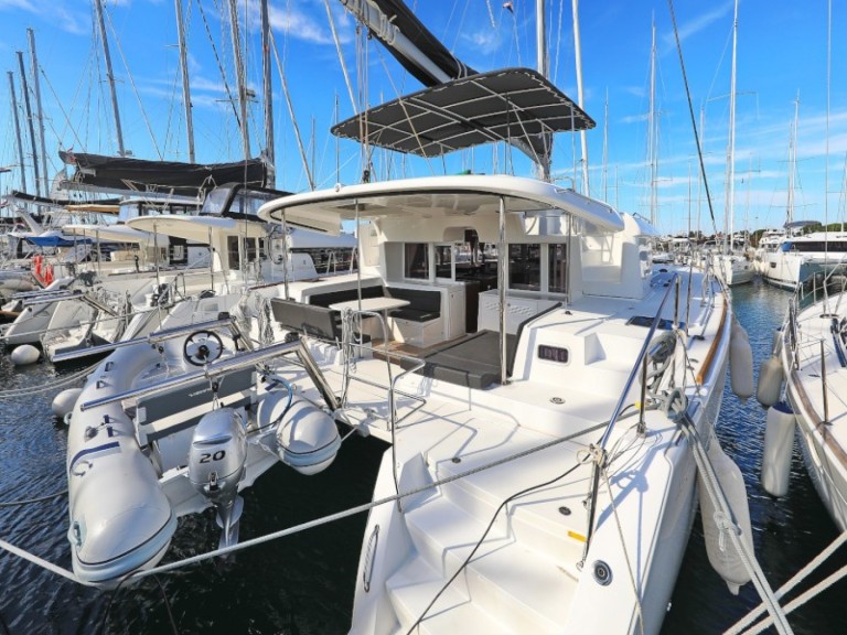 Lagoon Lagoon 450 F charter bareboat or skippered in  Sukošan