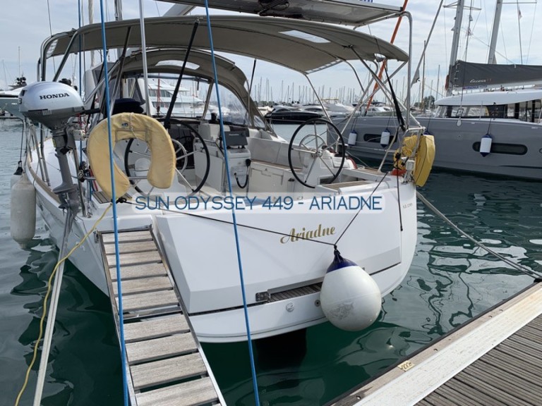 Hire a Jeanneau Sun Odyssey 449 Gouvia