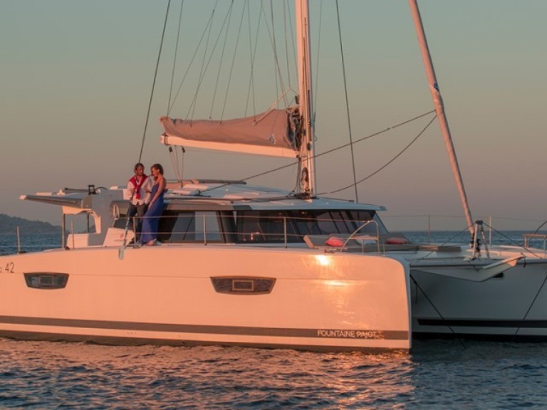 Hire Catamaran with or without skipper Fountaine Pajot Olbia