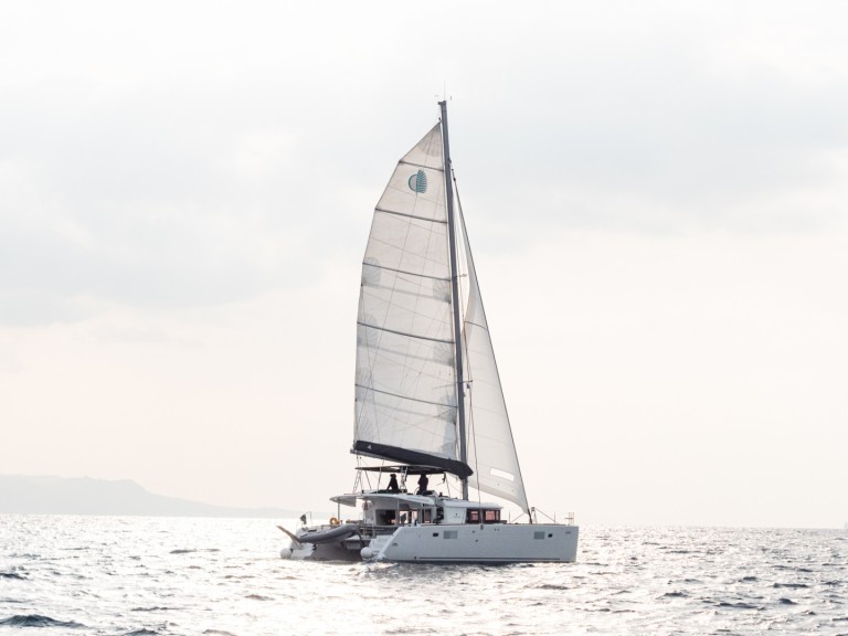 Lagoon Lagoon 450 F charter bareboat or skippered in  Alimos Marina