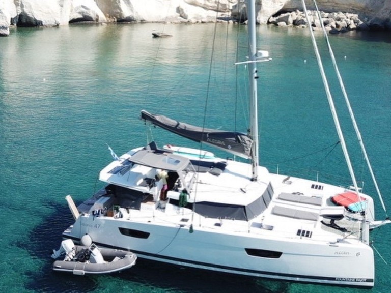 Hire a Fountaine Pajot Saona 47 Pylos