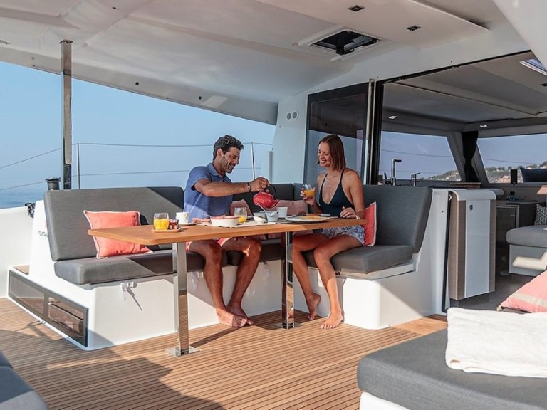 Fountaine Pajot Isla 40 charter bareboat or skippered in  Paros (Island)