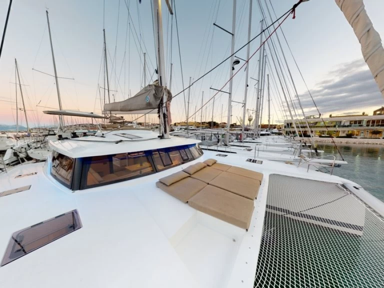 Fountaine Pajot Saona 47 charter bareboat or skippered in  Trogir