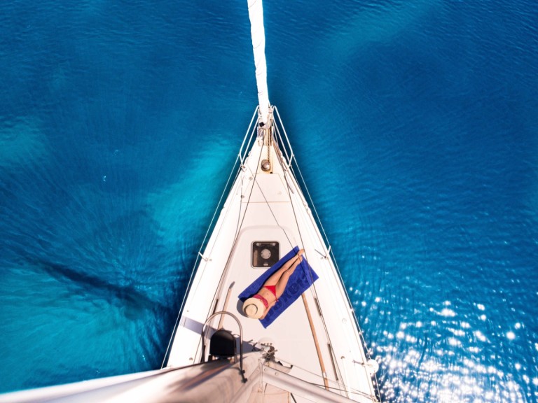 Bénéteau Cyclades 393 charter bareboat or skippered in  Milazzo