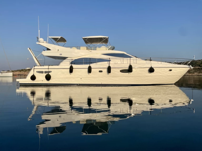 Hire a Ferretti Ferretti 590 Ornos