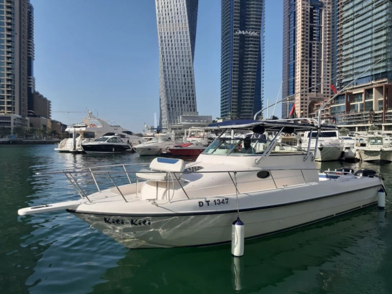 Motorboat hire in Dubai Marina - KITI KITI 33
