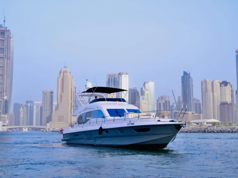 SUPER FLY 70 charter bareboat or skippered in  Dubai Marina