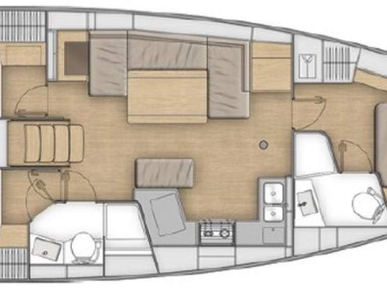 Hire a Bénéteau Oceanis 40.1 Lefkáda