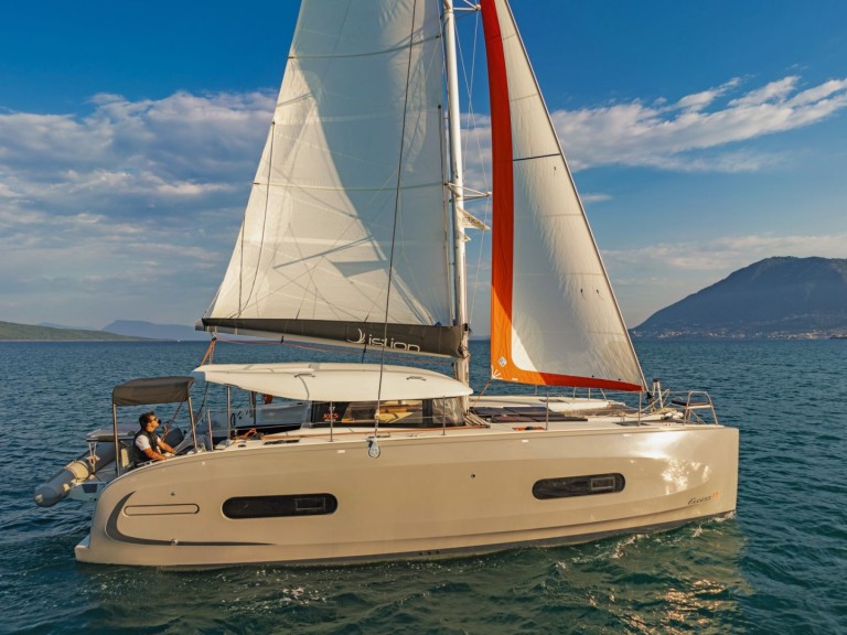Hire Catamaran Excess with a boat licence