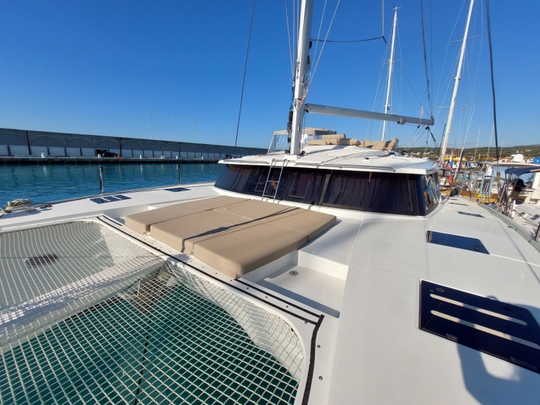 Fountaine Pajot Saona 47 charter bareboat or skippered in  Castiglioncello