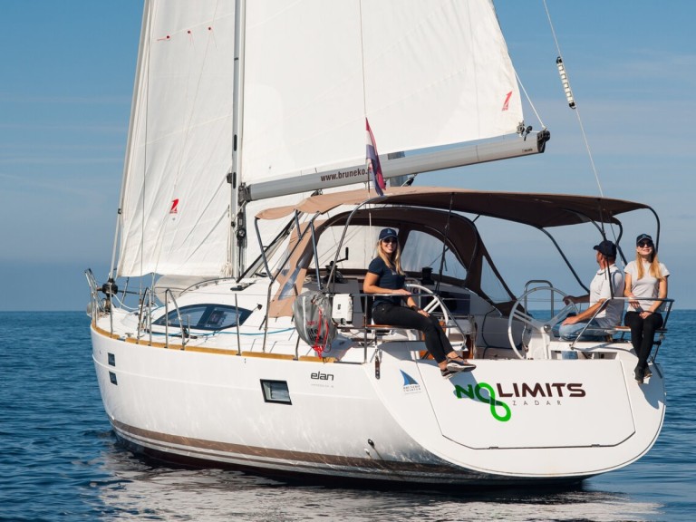 Hire Sailboat Elan with a boat licence