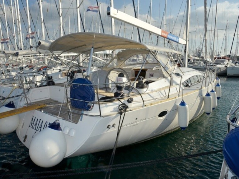 Elan Impression 514 charter bareboat or skippered in  Pirovac
