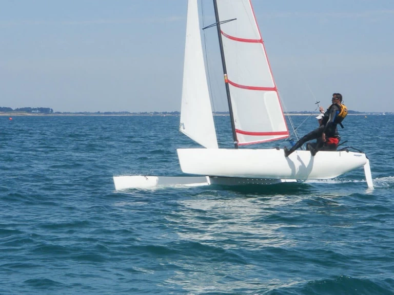 Nacra 500 FUN charter bareboat or skippered in  Carnac