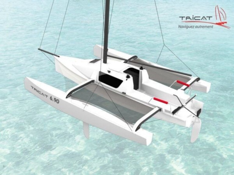 Hire Catamaran Tricat with a boat licence