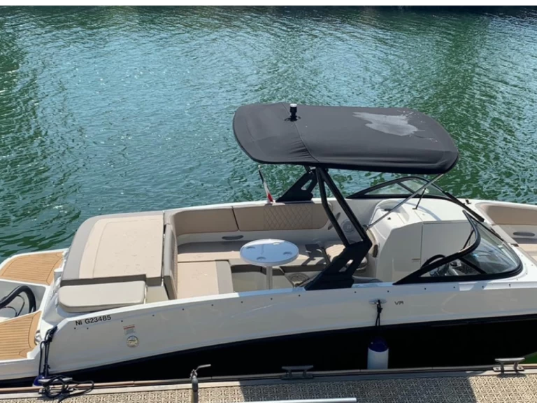 Bayliner VR6 charter bareboat or skippered in  Cannes