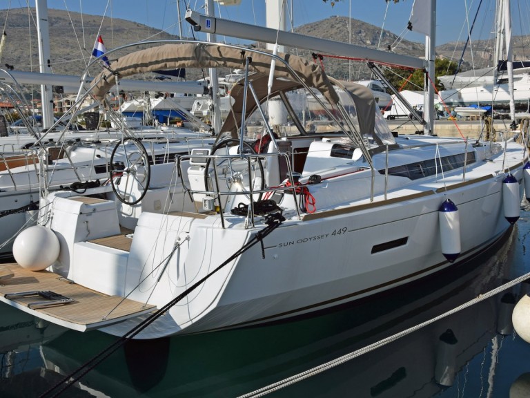Yacht hire Seget Donji cheap Sun Odyssey 449