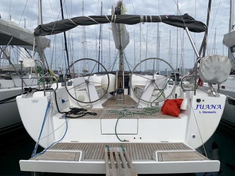 Hanse Hanse 445 charter bareboat or skippered in  Adaköy