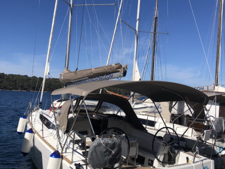 Jeanneau Sun Odyssey 349 charter bareboat or skippered in  Mali Lošinj