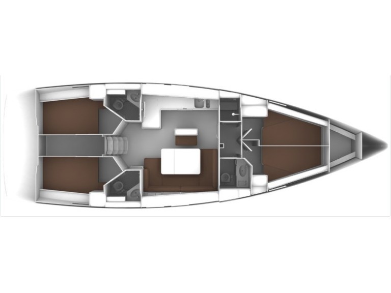 Bavaria Cruiser 46 charter bareboat or skippered in  Kotor