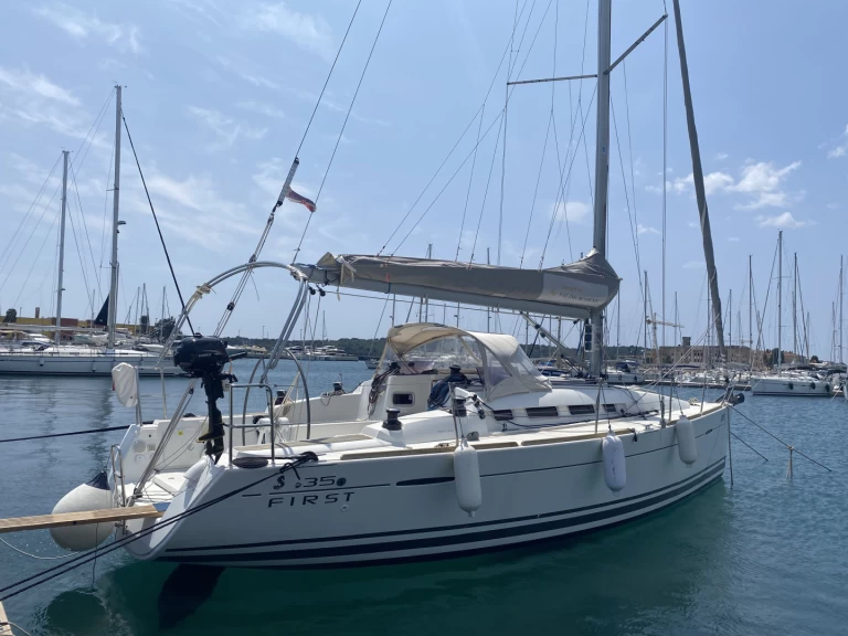 Bénéteau First 35 charter bareboat or skippered in  Pula