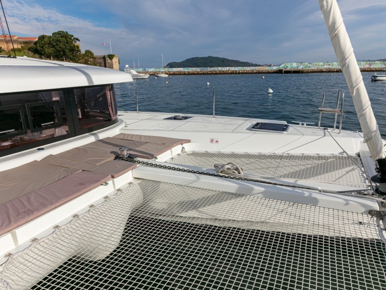 Lagoon Lagoon 42 charter bareboat or skippered in  Monte Real Club de Yates de Bayona