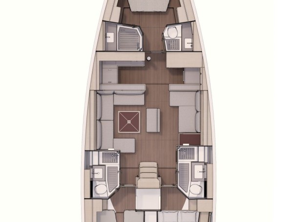 Yacht hire Alimos cheap Dufour 530
