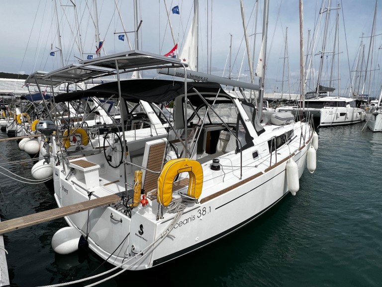 Bénéteau Oceanis 38.1 charter bareboat or skippered in  Sukošan