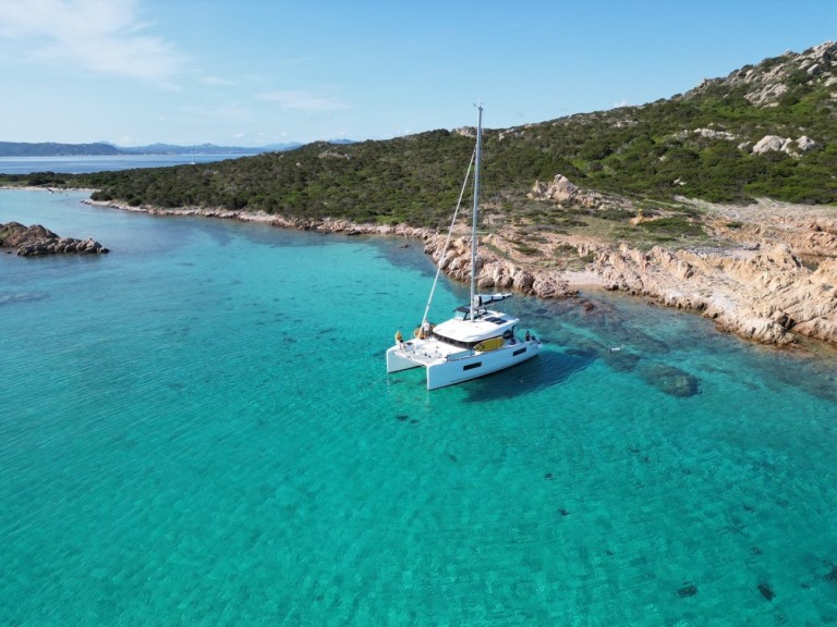 Lagoon Lagoon 40 charter bareboat or skippered in  Cugnana Verde