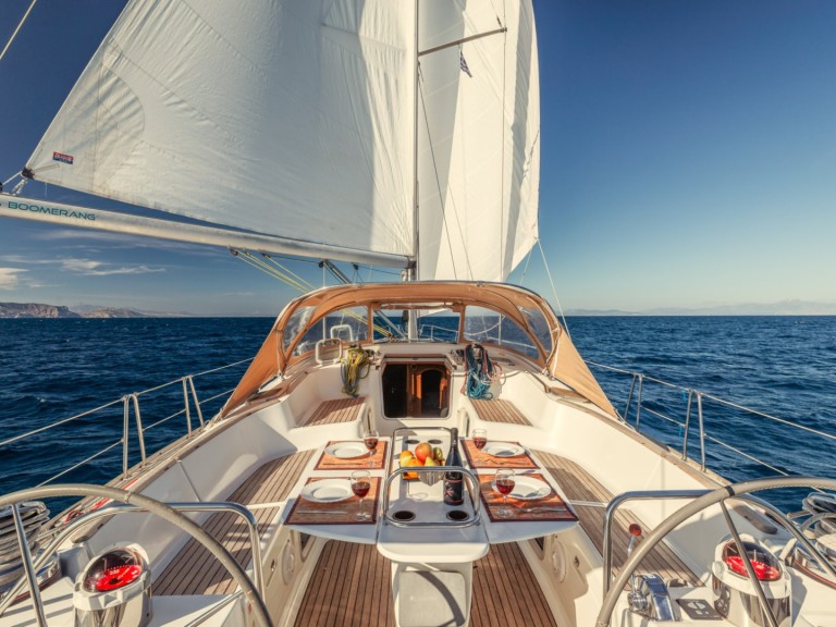 Jeanneau Sun Odyssey 54 DS charter bareboat or skippered in  Perigiali