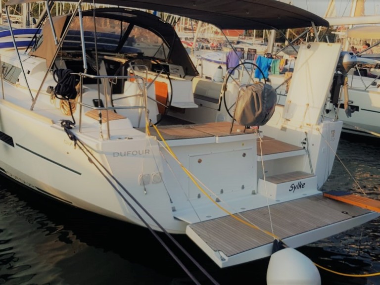 Dufour Dufour 460 Grand Large charter bareboat or skippered in  Biograd na Moru