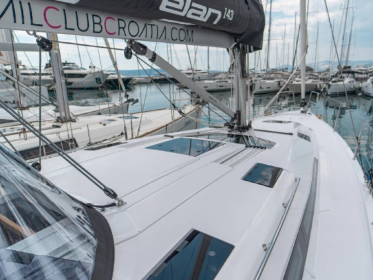 Elan Impression 45 charter bareboat or skippered in  Kaštela