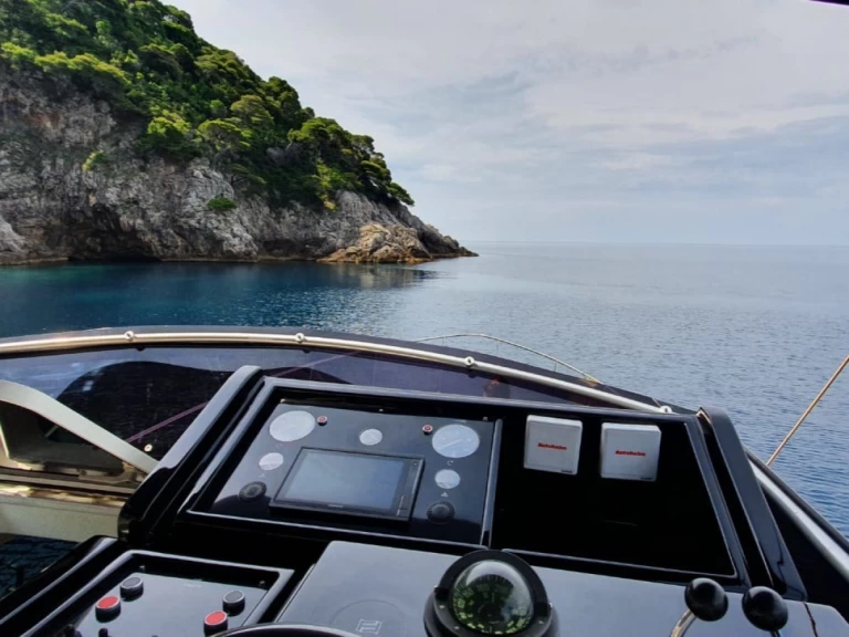 Ferretti 43 Fly charter bareboat or skippered in  Dubrovnik