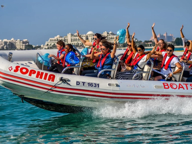 Yacht hire Dubai Marina cheap RIB