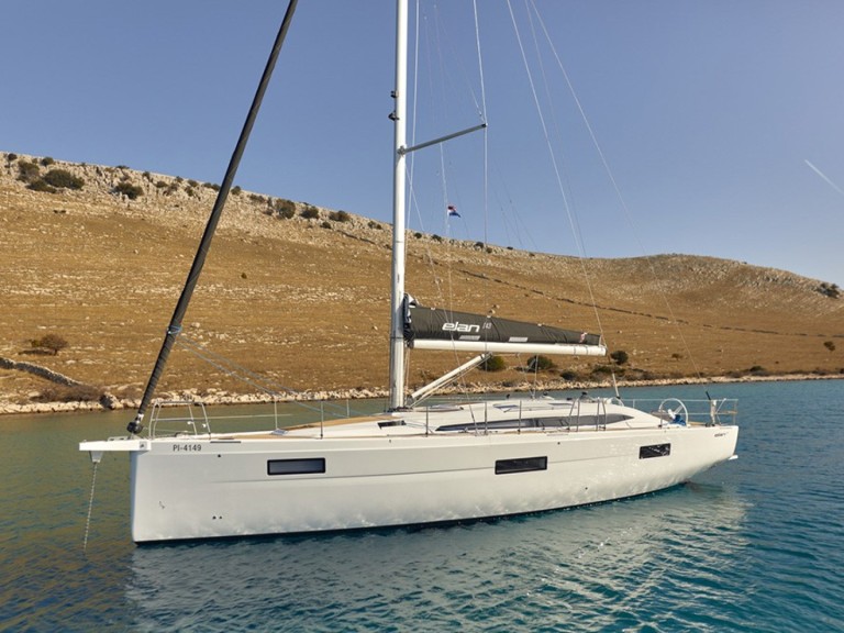Hire Sailboat Elan with a boat licence