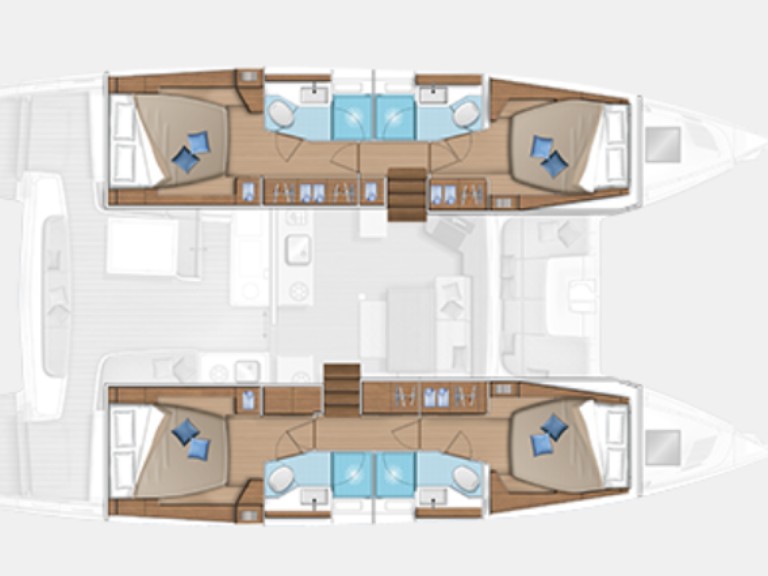 Charter a Lagoon Lagoon 46 in Le Marin on Samboat