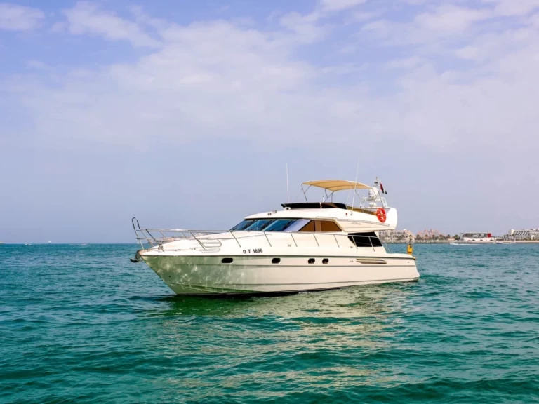 Princess 60ft charter bareboat or skippered in  Dubai Marina