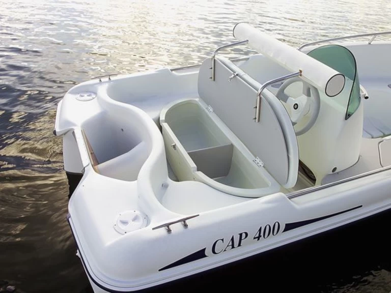 Rigiflex Cap 400 charter bareboat or skippered in  Le François