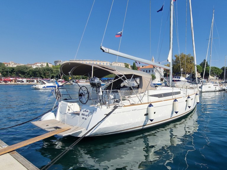 Sailboat hire in Biograd na Moru - Jeanneau Sun Odyssey 449
